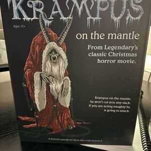 Krampus on the Mantle Figure